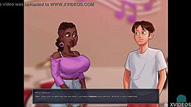 Summertime Saga 53: The neighbour's TITS ARE AMAZING to watch.