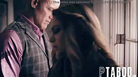 Athena Faris Caught Stripping And Ripping Clothes For Cowgirl Riding With Petite Body And Big Boobs In Reality Taboo Scene