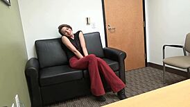 zelda chats about her casting on the sofa