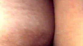 feeling intense passion fucking my ebony girlfriend on the car outdoors