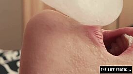 Oh, Cute Teen Fucks Girlfriend with Huge Dildo!