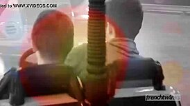 Two Cute Twinks Fucking Outdoor