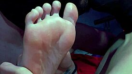 Worshipping Wife's Feet in Anal Fetish Fucking!