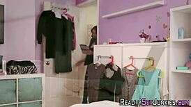 this real teen is getting anally banged hard