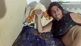 Oh yeah, this BBW is taking my big black cock in POV, feeling every inch of that monster.