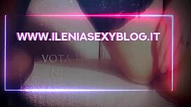 Italian Trans Woman Gives Jerk Off Instructions to Submissive Husband