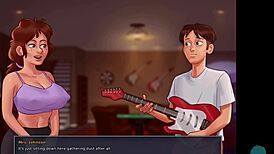 Summertime Saga 53: The neighbour's TITS ARE AMAZING to watch.