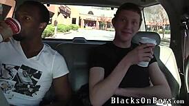 Alex Grey's ass drilled by black guy! 😈