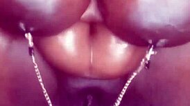 i ride the toy and squirt all over, my bbw body shaking.