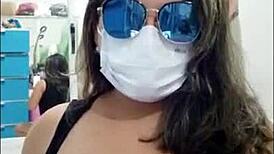 Rip clothes for hot filipina video!