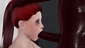 Old Redhead Cheats With Big Black Cock