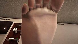 Asuka Tsundere Feet Bondage Teen Cumshot