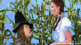Wizard of Oz Holiday Parody with Hardcore Action