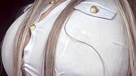 you see susi in a police fetish scene with big tits