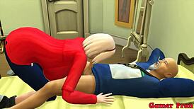 Master Roshi Fixes Sakura's Ass