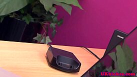 Muscular British Gay Office Action