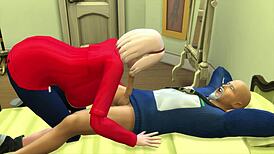 Master Roshi Fixes Sakura's Ass