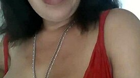 sexy hot and juicy natural tits on the bed