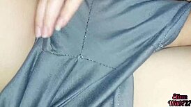 Playing with my latina neighbor between the sheets