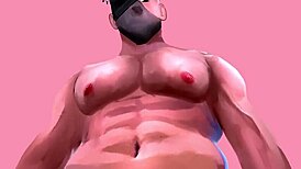 Big breasted girls big dick satisfied by anime Naruto hentai loop