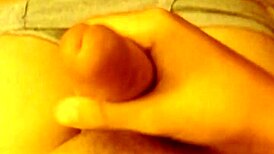 masturbating while everyone is asleep with my small cock