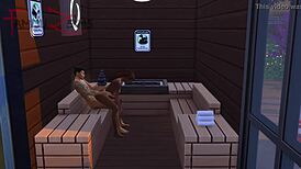 Did you see him banging her best friend in the sauna?