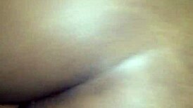 Young couple fucks with big black cock while parents are home!