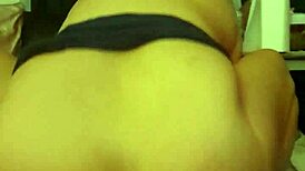 Slut wife rides cock in quickie