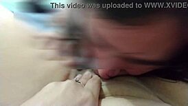 abandoned lesbian turns to me for clit massage fun