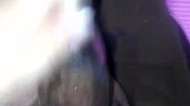 Triple squirt demonstration in ripped clothes