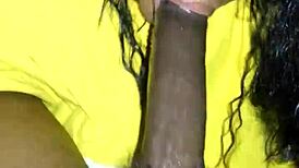 She attempted a deep swallow in amateur video