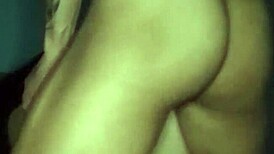 Damn, banging this hot amateur chick on the sofa!