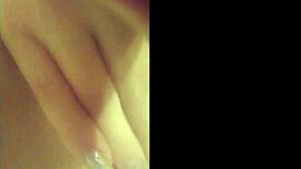 hey, watch my close-up fingering in the bathroom, so tight