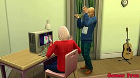 Master Roshi Fixes Sakura's Ass