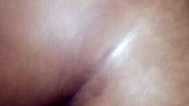 Young couple fucks with big black cock while parents are home!