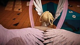 Angewomon wants to make her chosen teen 18+ happy full video 9m
