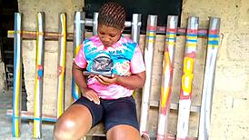 Christmas festivities at the village ranch.