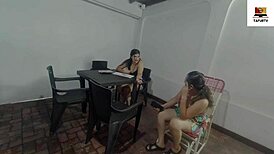 Neighbor girl seduces for a kiss - part 1.