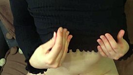 Look at my tits dancing!