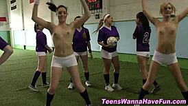 Real College Lesbians Share Intimate Moments