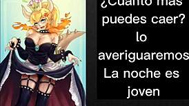 Tricked And Feminized By Futa Bowsette For Intense Anal Destruction!