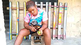 Christmas festivities at the village ranch.