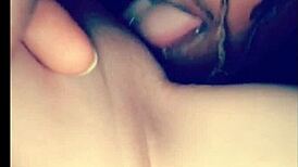 Ebony Slut Squirts On Tongue