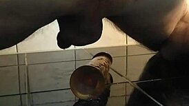 Gay solo boi dildo fucks till his ass!