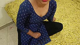 newly married indian housewife cheats with step-brother