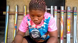 Christmas festivities at the village ranch.