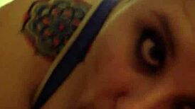 BBW Slut Delivers Intense Ass Rimming Action