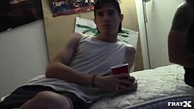 College Party In Garage