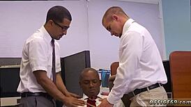 Emo Muscle Boy Engages in Intense Gay HR Meeting