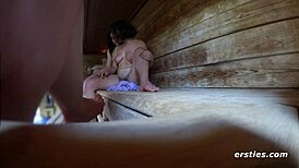 Italian Babes Enjoy Steamy Lesbian Play at Spa Retreat